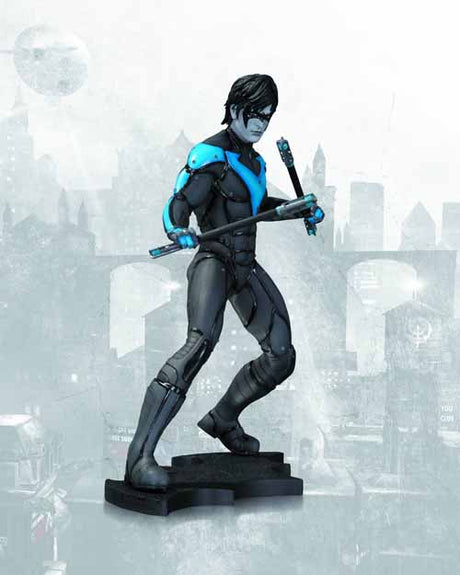 Batman Arkham City Nightwing Statue -- Dark Knight Robin DC Comics --0