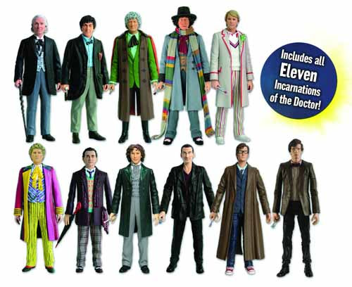 Doctor Who 11 Doctor Action Figure Collector Set --0