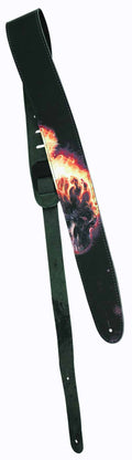 Ghost Rider Leather Guitar Strap --0