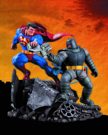 Dark Knight Returns Superman Vs Batman Statue Frank Miller --0