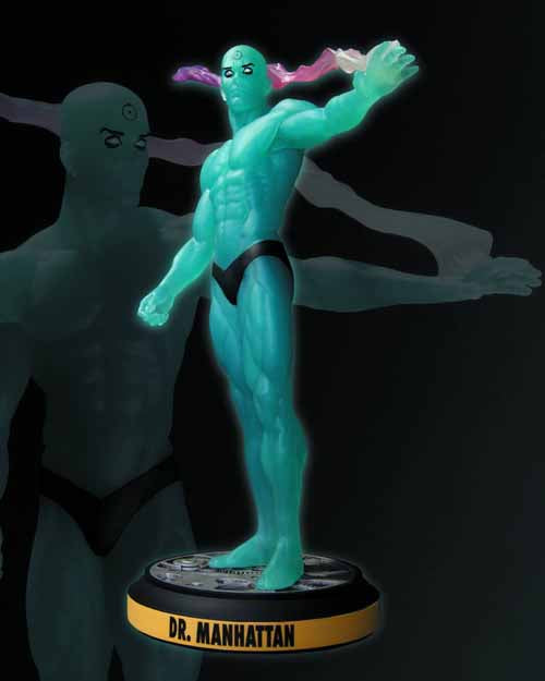 Before Watchmen Dr Manhattan Statue --0