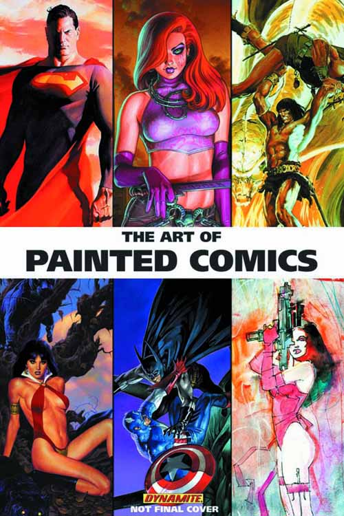 Art Of Painted Comics HC Signed & Remarked Edition --0