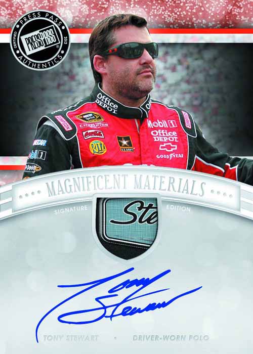 Press Pass 2012 Fanfare Racing Trading Cards T/C Box --0