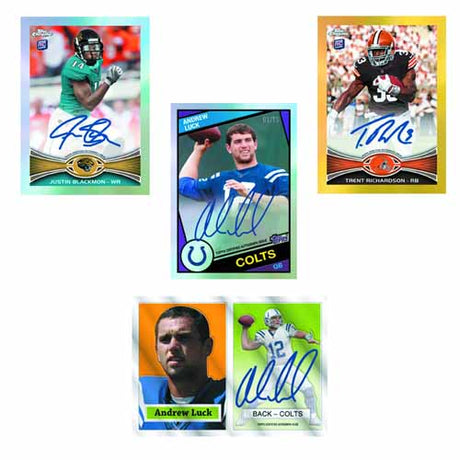 Topps 2012 Chrome Football Trading Cards T/C Box --0
