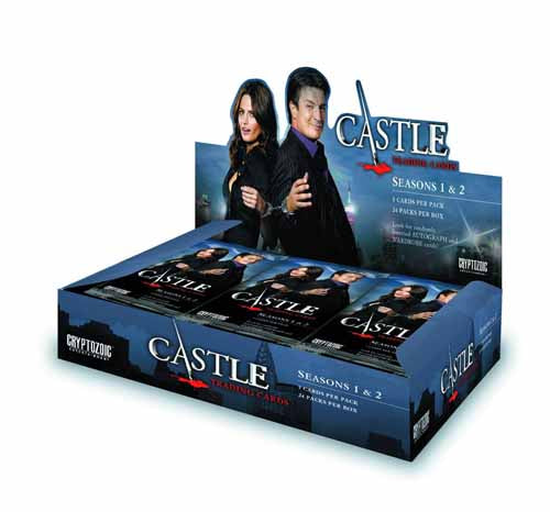Castle Season 1 & 2 Trading Cards T/C Box --0