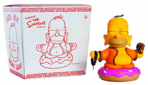 Simpsons Homer Buddha Vinyl Figure --0