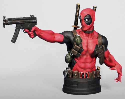 Gentle Giant Deadpool Mini-Bust -- X-Men --0