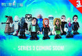 Doctor Who Char Building 36-Pc Mini Figure Display Ser 03 --0