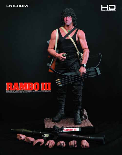 Rambo III John Rambo HD Masterpiece Action Figure --0