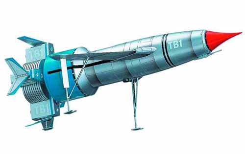 Thunderbird 1 1/144 Scale Model Kit --0