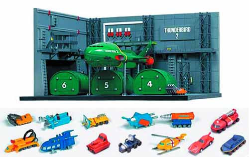 Thunderbird 2 Container Dock 1/350 Scale Model Kit --0