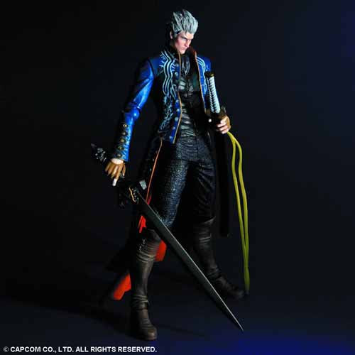 Devil May Cry 3 Play Arts Kai Vergil Action Figure --0