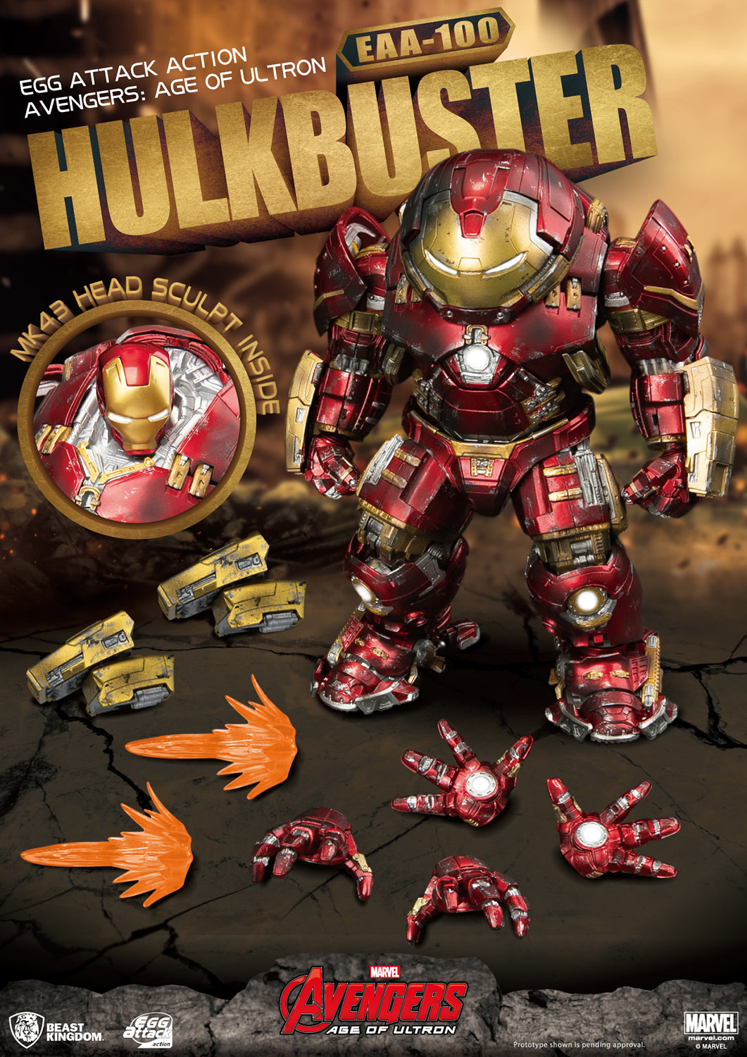 Avengers Age of Ultron EAA-100 Hulkbuster Iron Man PX Action Figure --1