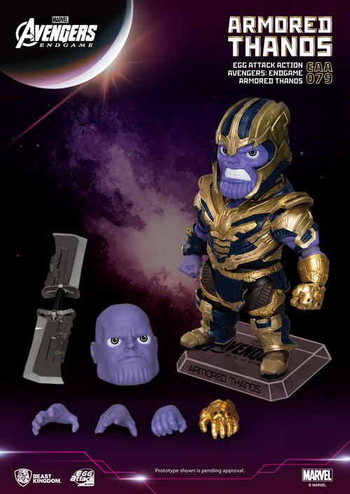 Avengers Endgame EAA-079 Armored Thanos PX Action Figure Beast Kingdom --1
