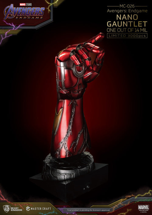 Avengers Endgame MC-026 Nano Gauntlet Master Craft Statue --4