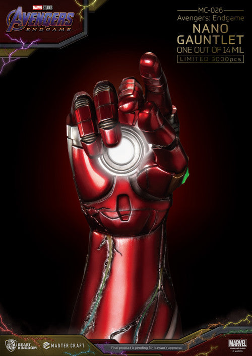 Avengers Endgame MC-026 Nano Gauntlet Master Craft Statue --6