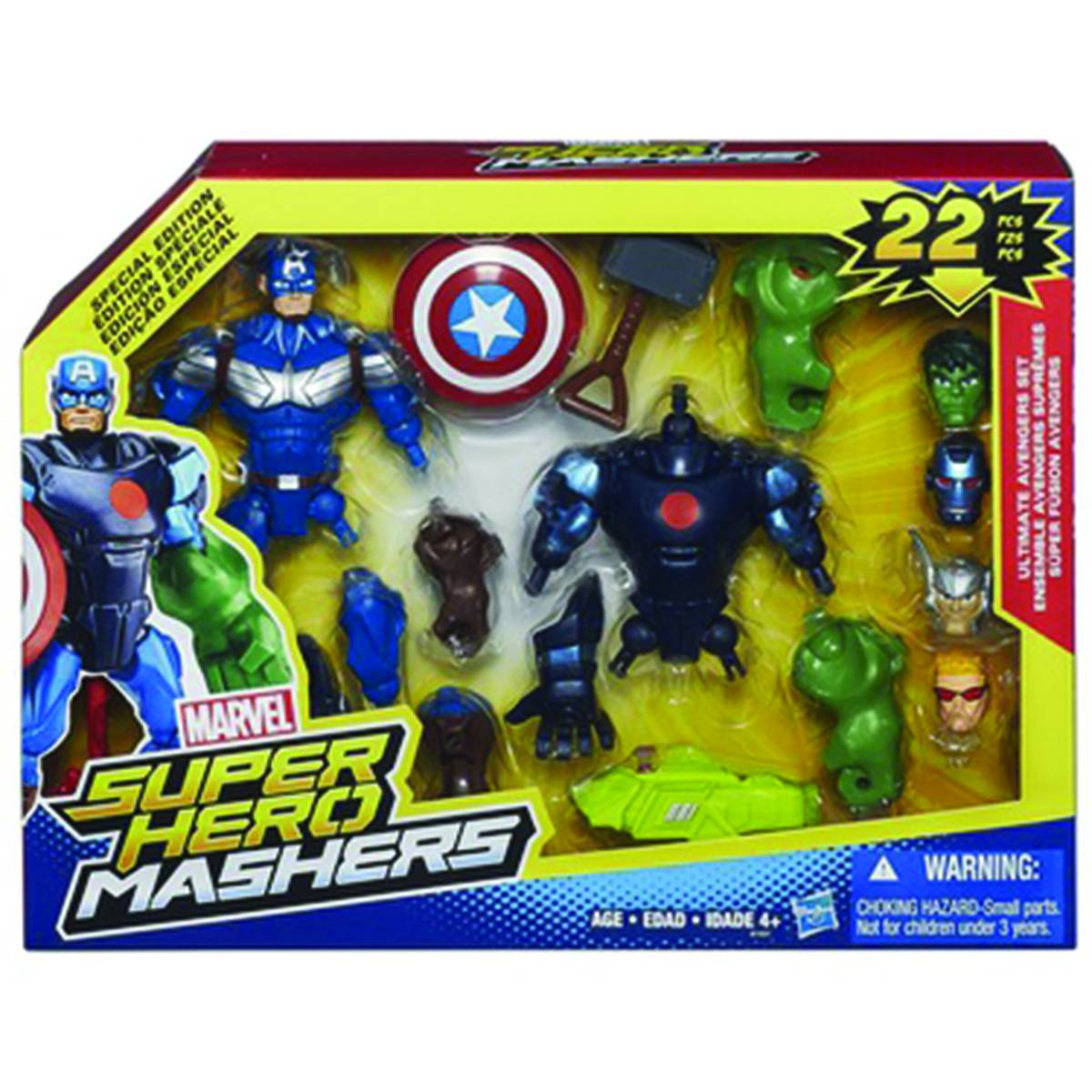 Avengers Sh Masher Ultimate Avenger Set Case --0