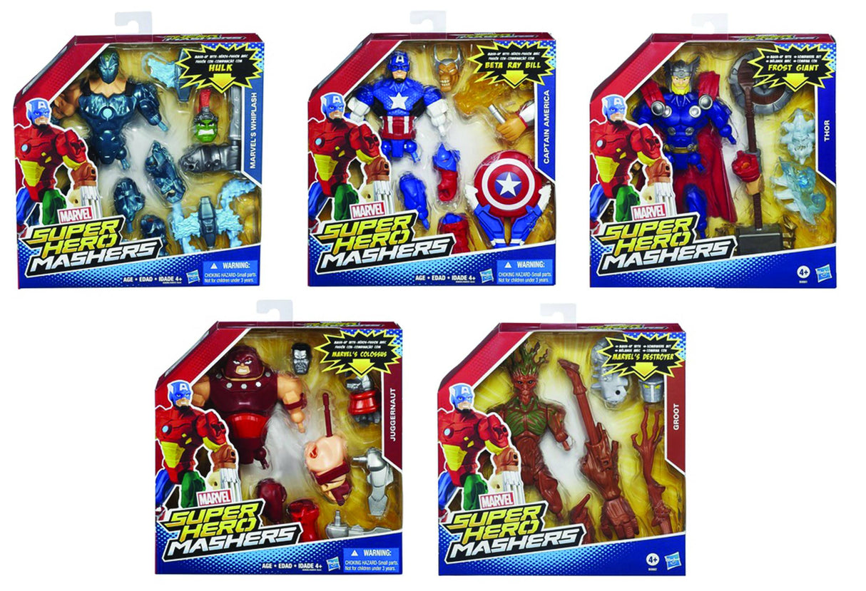 Avengers Sh Mashers Battle Ug Action Figure Asst 201501 --0