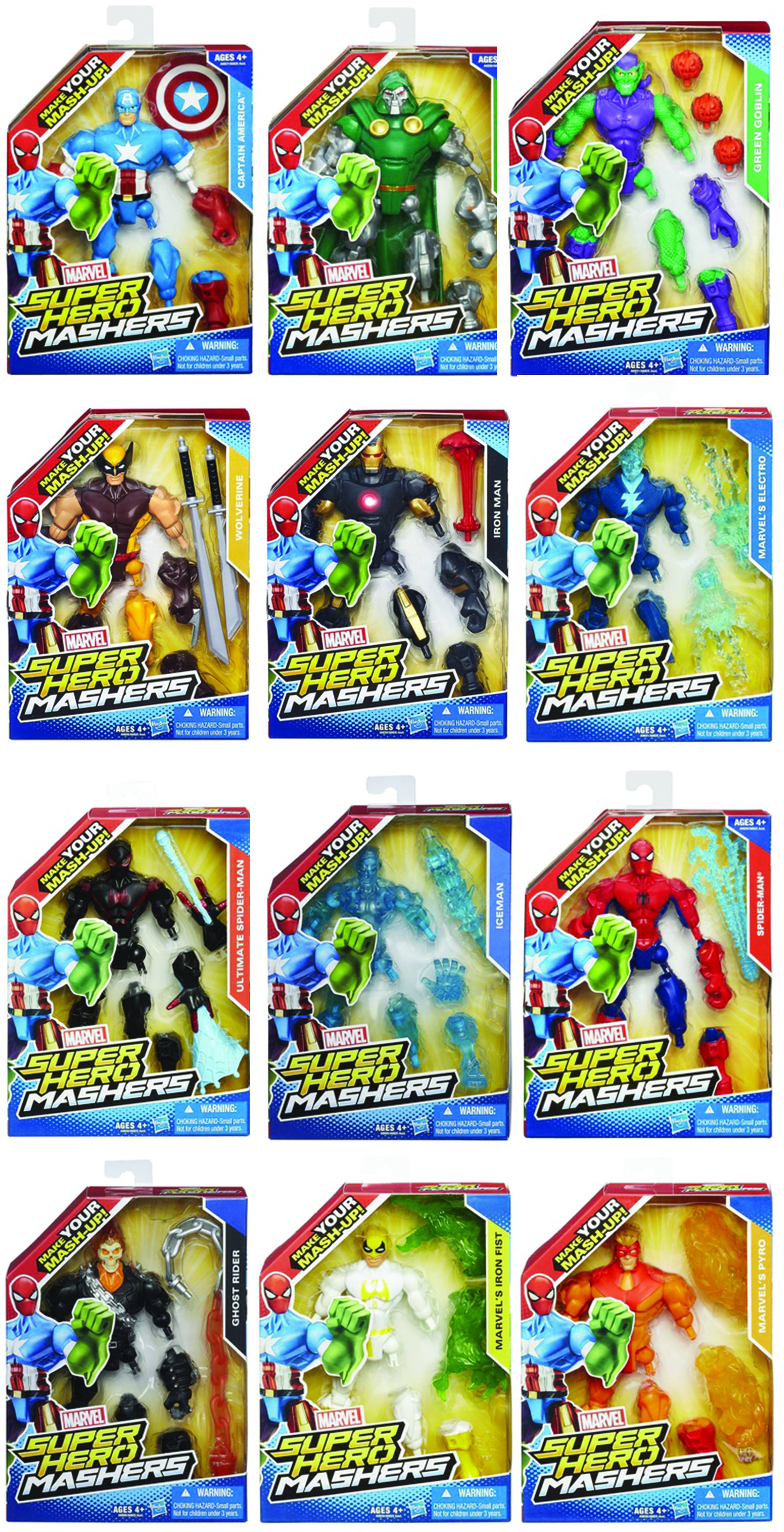 Avengers Super Hero Mashers 6in Action Figure Asst 201501 --0