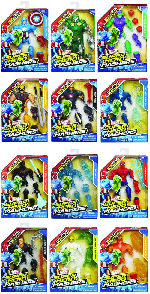 Avengers Super Hero Mashers 6in Action Figure Asst 201501 --0