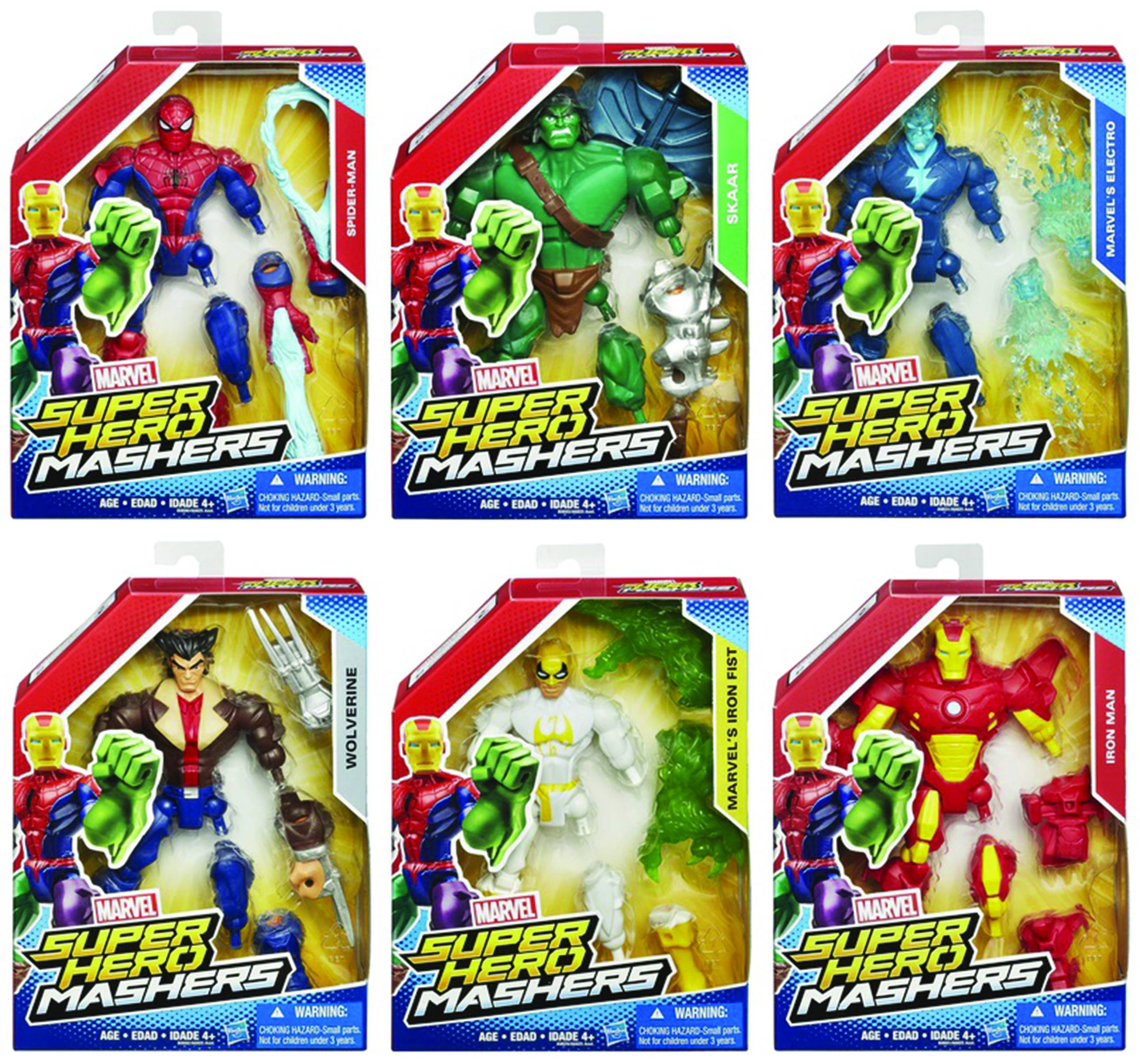 Avengers Super Hero Mashers 6in Action Figure Asst 201502 --0