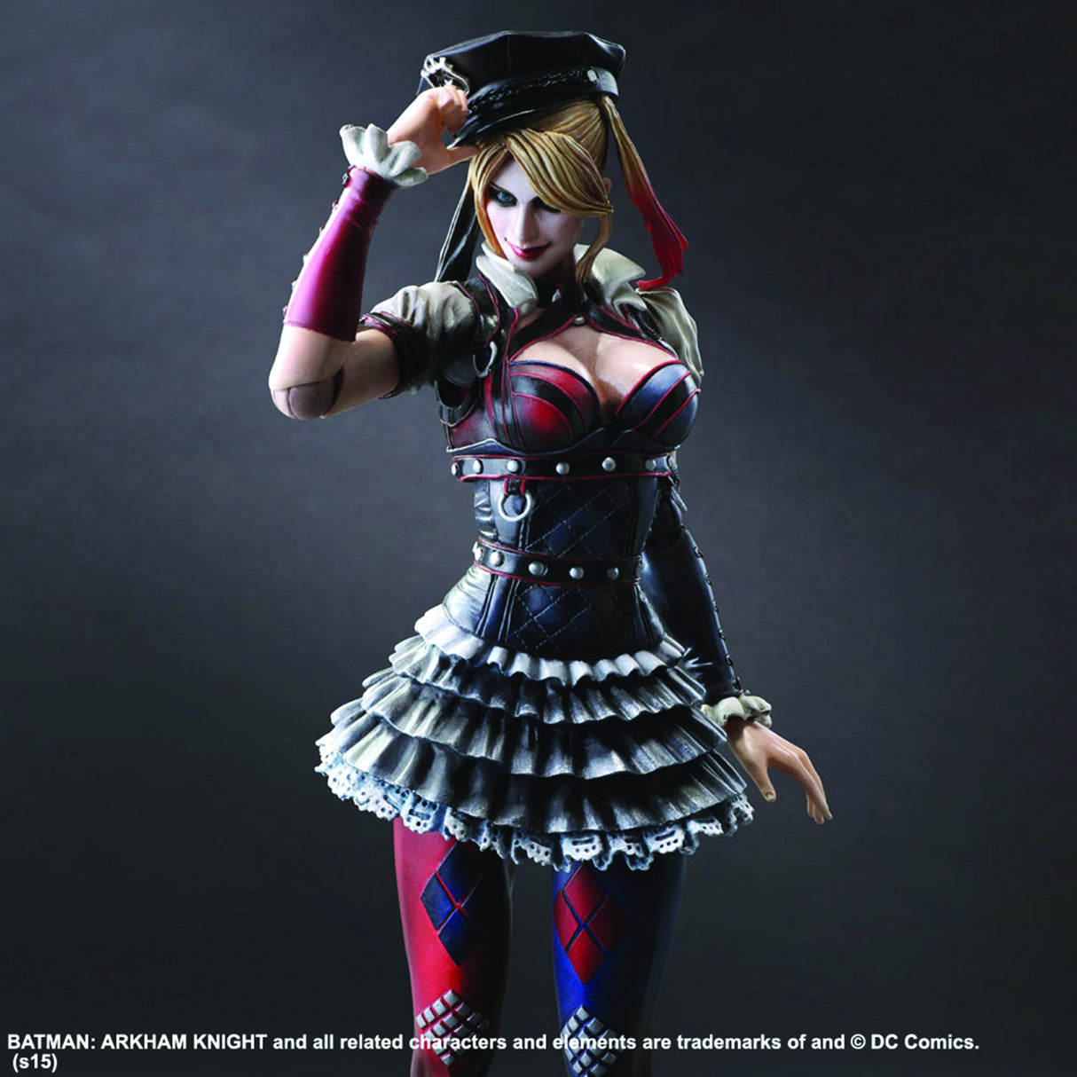 Batman Arkham Knight Play Arts Kai Harley Quinn Square Enix --1