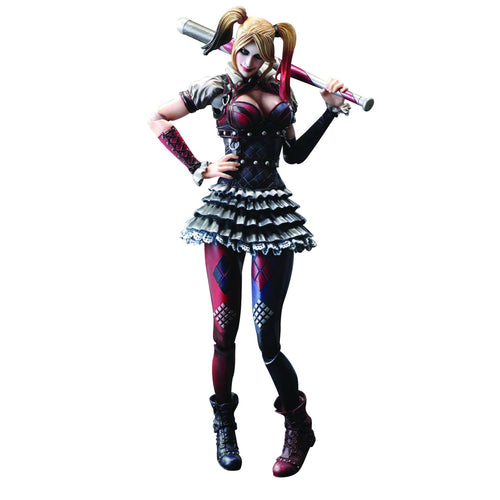 Batman Arkham Knight Play Arts Kai Harley Quinn Square Enix --0