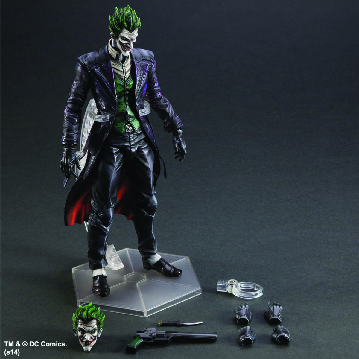 Batman Arkham Origins Play Arts Kai Joker -- Dark Knight Square Enix --1
