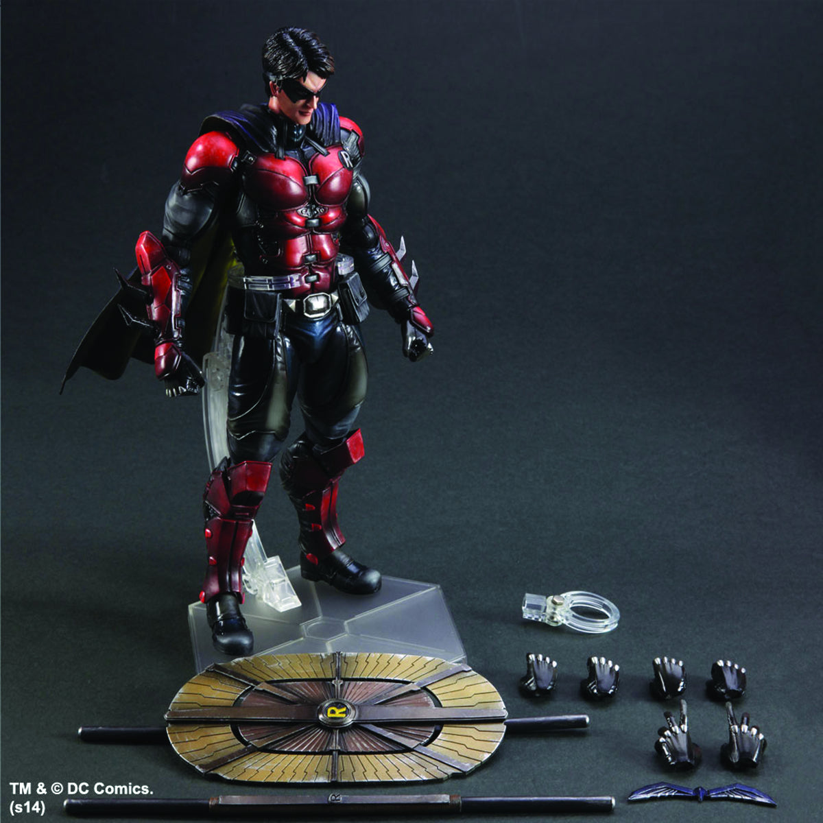 Batman Arkham Origins Play Arts Kai Robin -- Dark Knight Square Enix --1