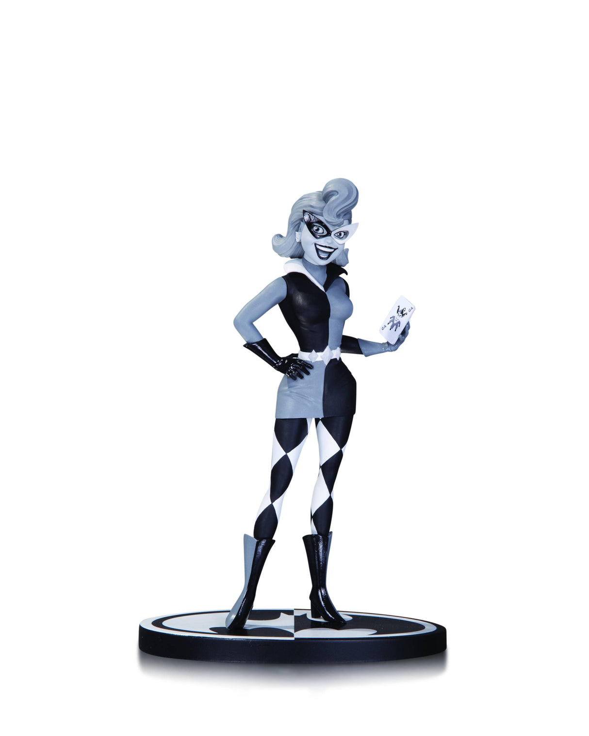 Batman Black & White Harley Quinn Statue Dini Dark Knight --0