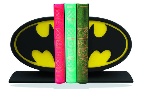 Batman Logo Bookends -- Dark Knight DC Comics --0