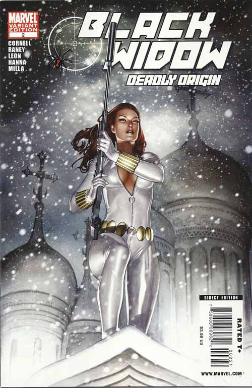 Black Widow Deadly Origin 2 -- Adi Granov Variant Avengers Iron Man --0