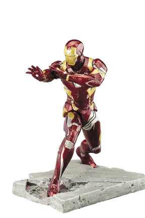 Captain America Civil War Iron Man Mark 46 ARTFX+ Statue Avengers Koto --0