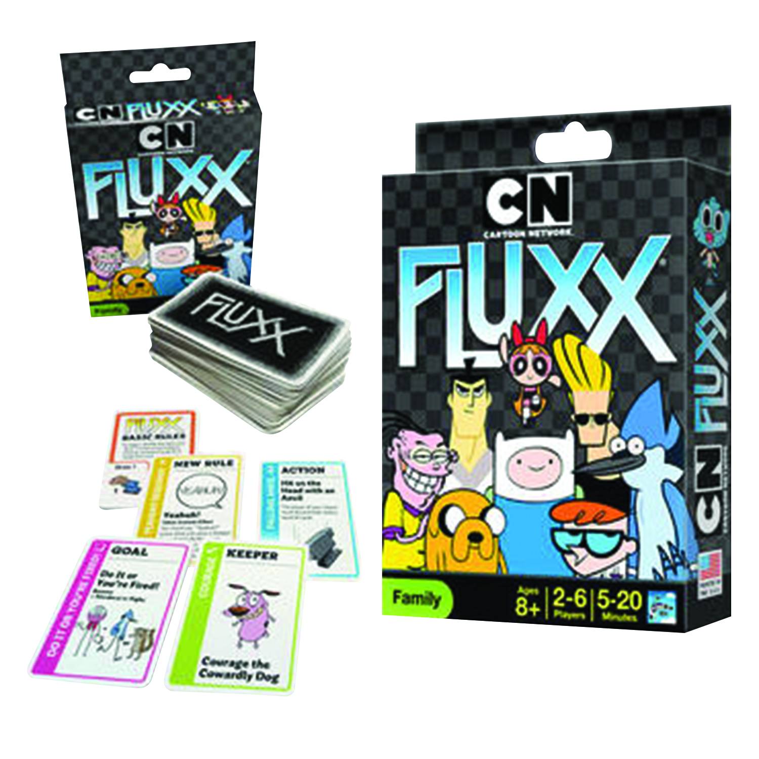 Cartoon Network Fluxx Card Game Display --0