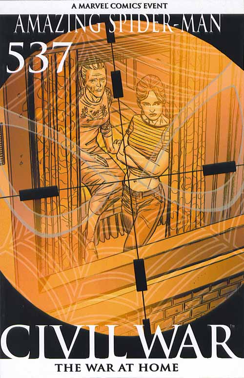 Amazing Spider-Man 537 Civil War Straczynski Garney Variant --0