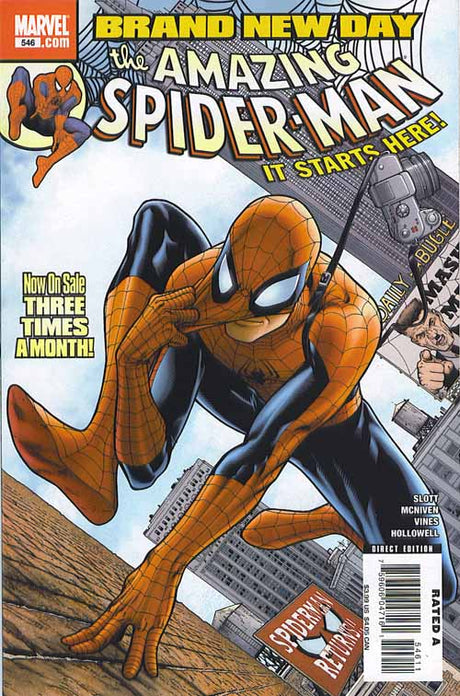 Amazing Spider-Man 546, 547, 548, 549, 550, 551, 552, 553, 554-563 567 --0