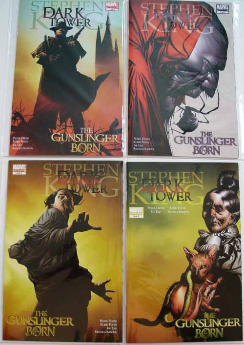 Dark Tower Gunslinger Born 1, 2, 4, 5, 6, 7 -- David Lee Stephen King --0