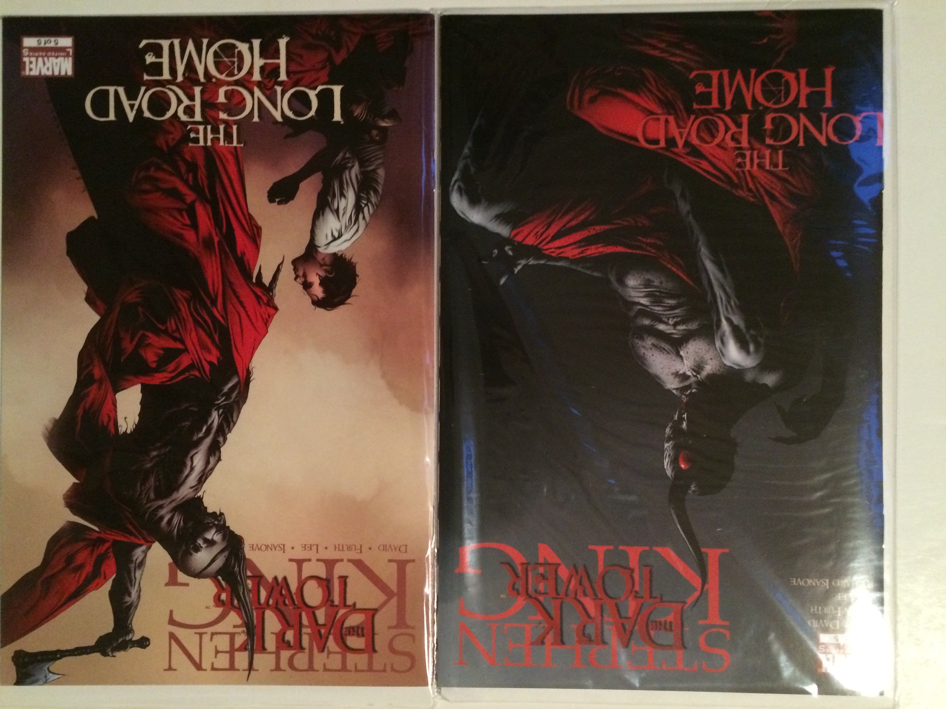 Dark Tower Long Road Home 1, 2, 3, 4, 5 -- David Lee Stephen King --1