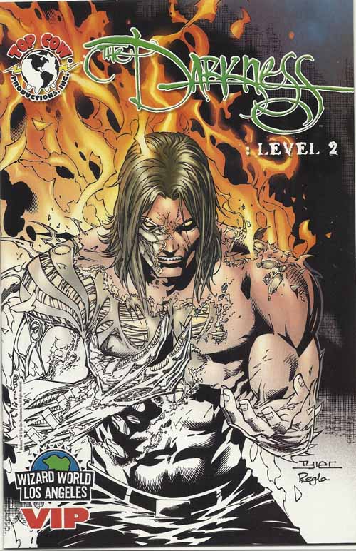 Darkness Level 2 -- Tyler Kirkham Wizard World Los Angeles VIP Variant --0