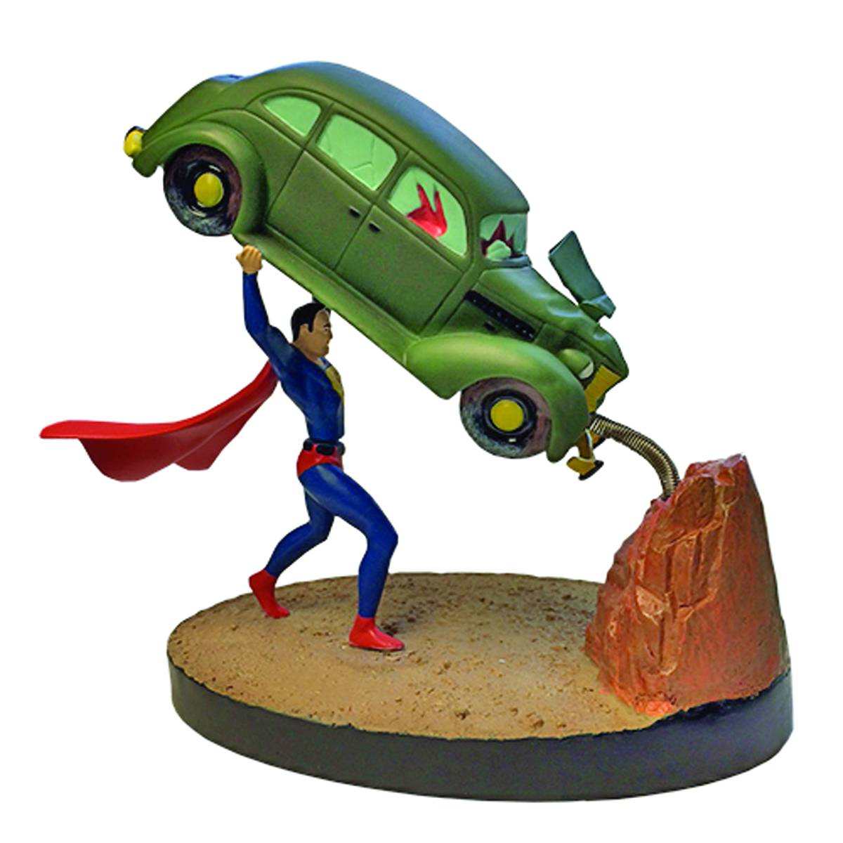 DC Comics Superman Action Comics #1 Premium Motion Statue --0