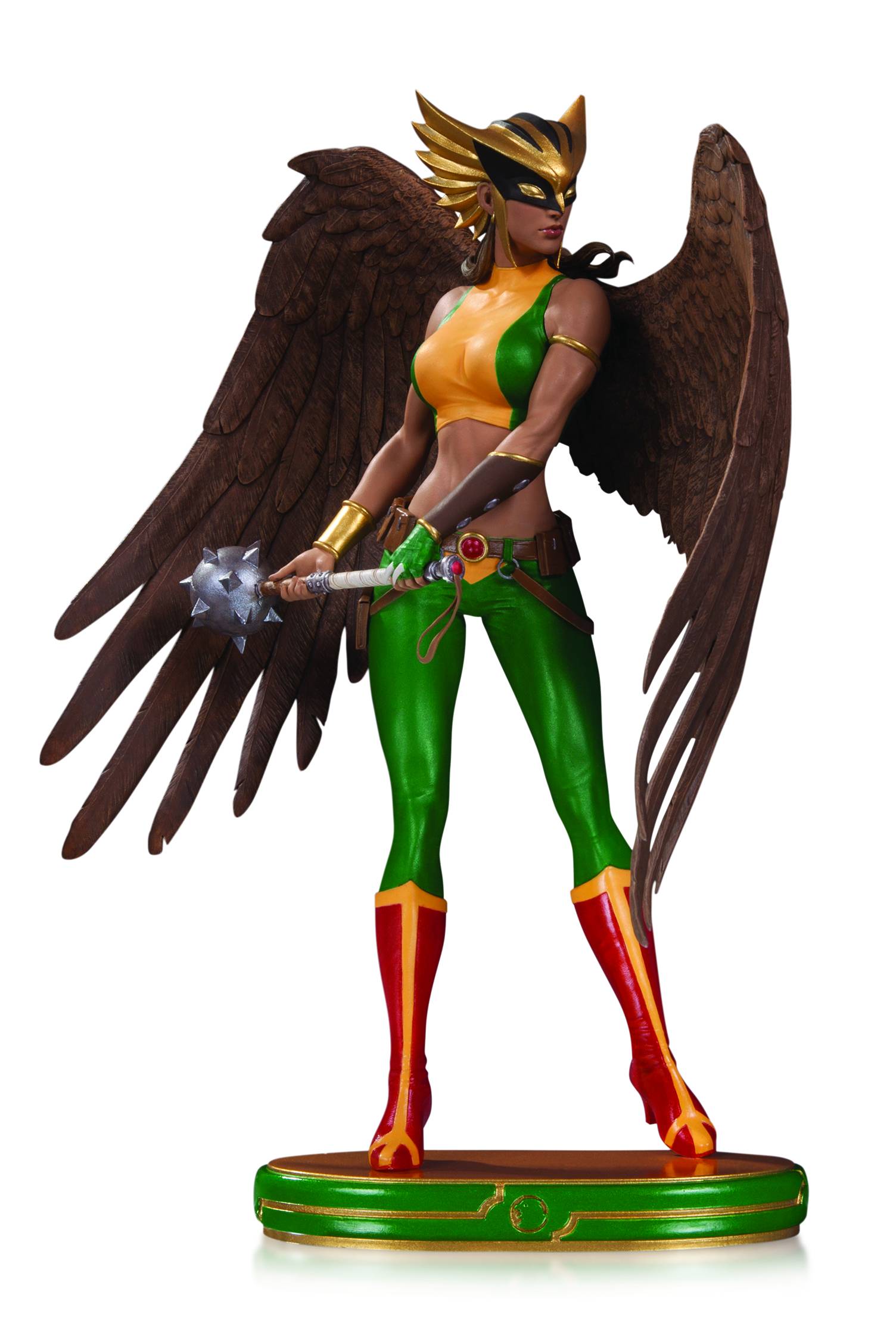 DC Cover Girls Hawkgirl Statue -- Justice League --0