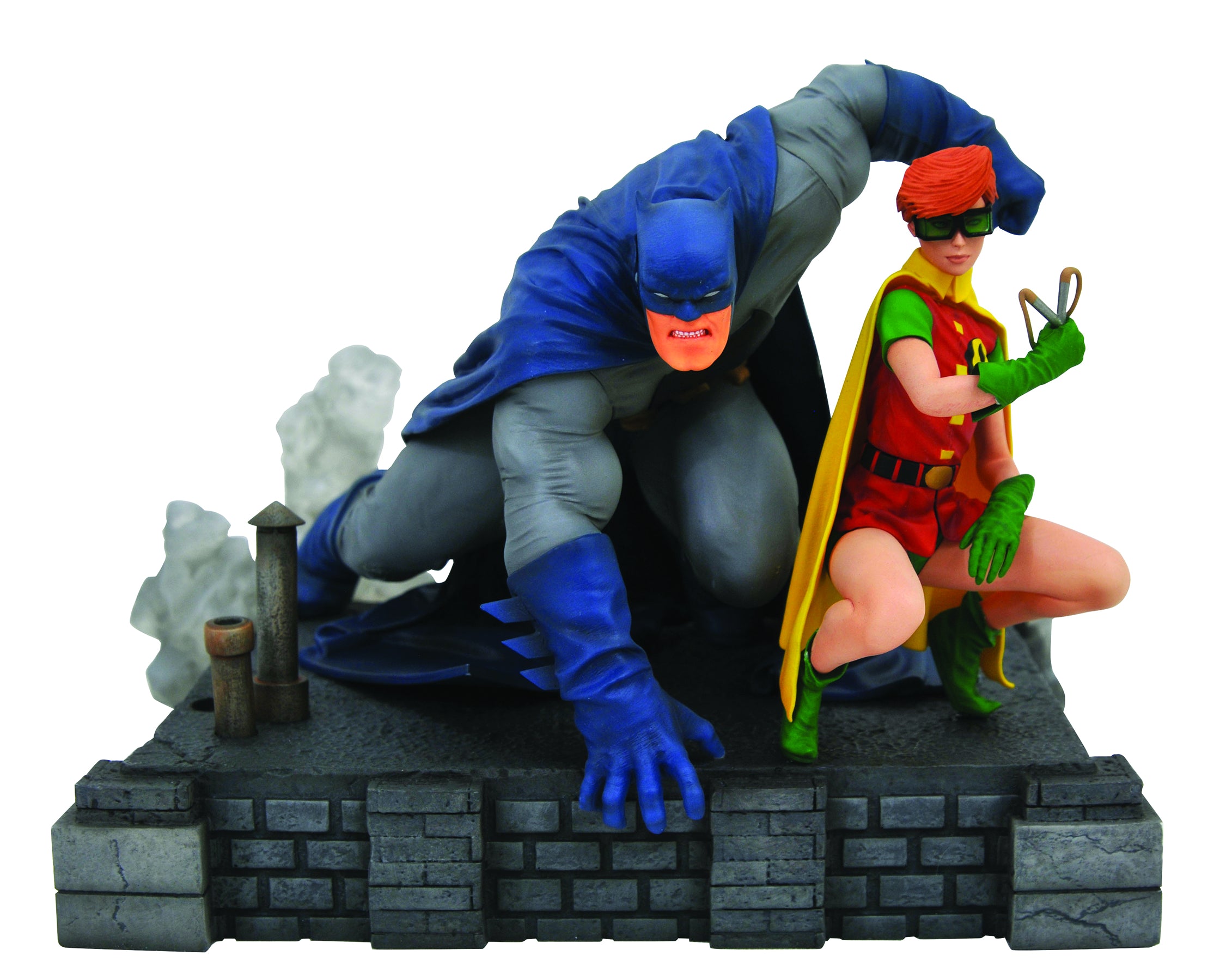 DC Gallery Dark Knight Returns Batman & Carrie DLX PVC Figure Diamond --0