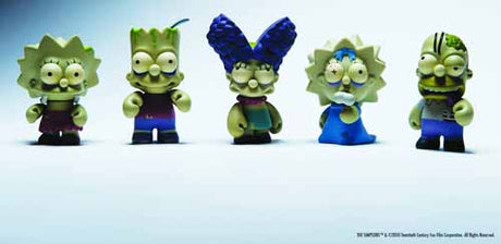 Simpsons Mini Figure 20-Piece BMB Display Series 02 --0