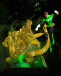 Green Lantern Hal Jordan Vs Parallax Statue --0