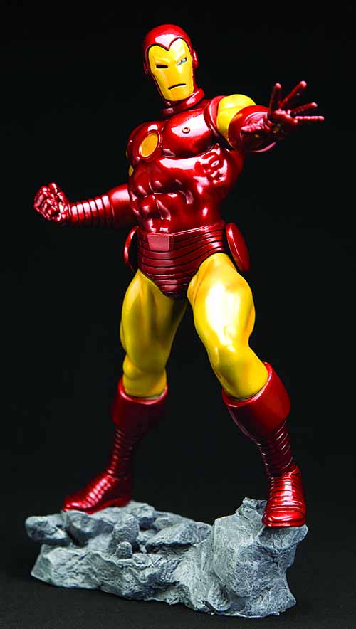 Iron Man Classic Avengers Fine Art Statue --0