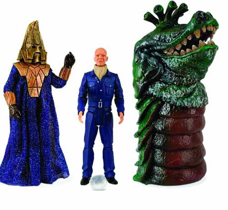 Doctor Who Enemies Of The 3rd Doctor Action Figure Set --0