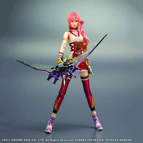 Final Fantasy XIII-2 Play Arts Kai Serah Action Figure --0