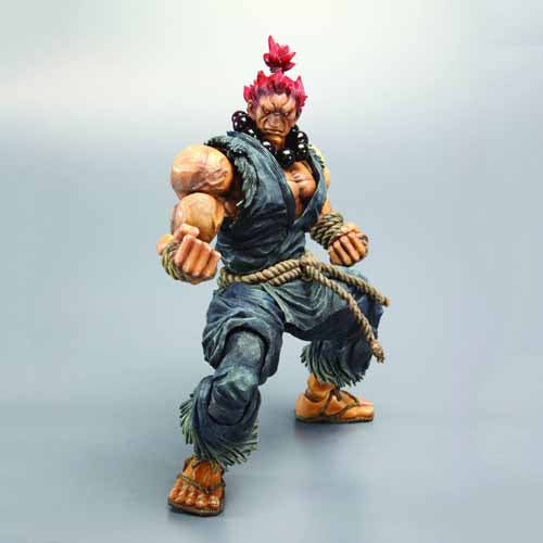 Street Fighter Iv Play Arts Kai Akuma Action Figure --0