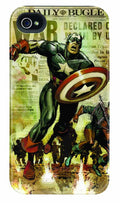 Captain America Newsreel iPhone 4/4S Barely There Case --0