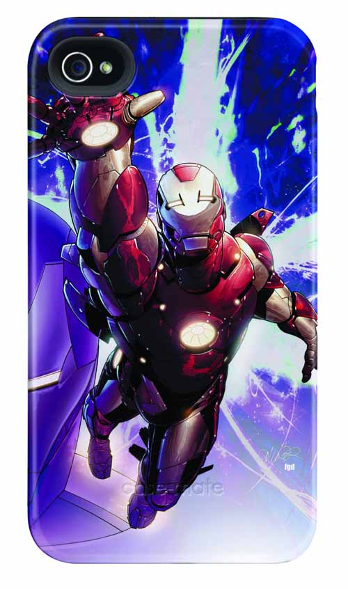 Iron Man Flyby iPhone 4/4S Barely There Case --0